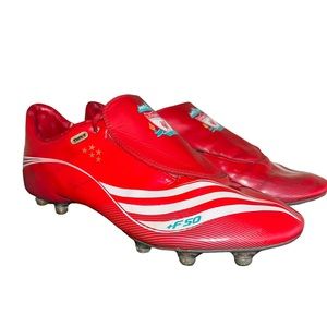 Rare Adidas F50 Liverpool Red Cleats 2007 Tunic Size 12 Uk 11.5